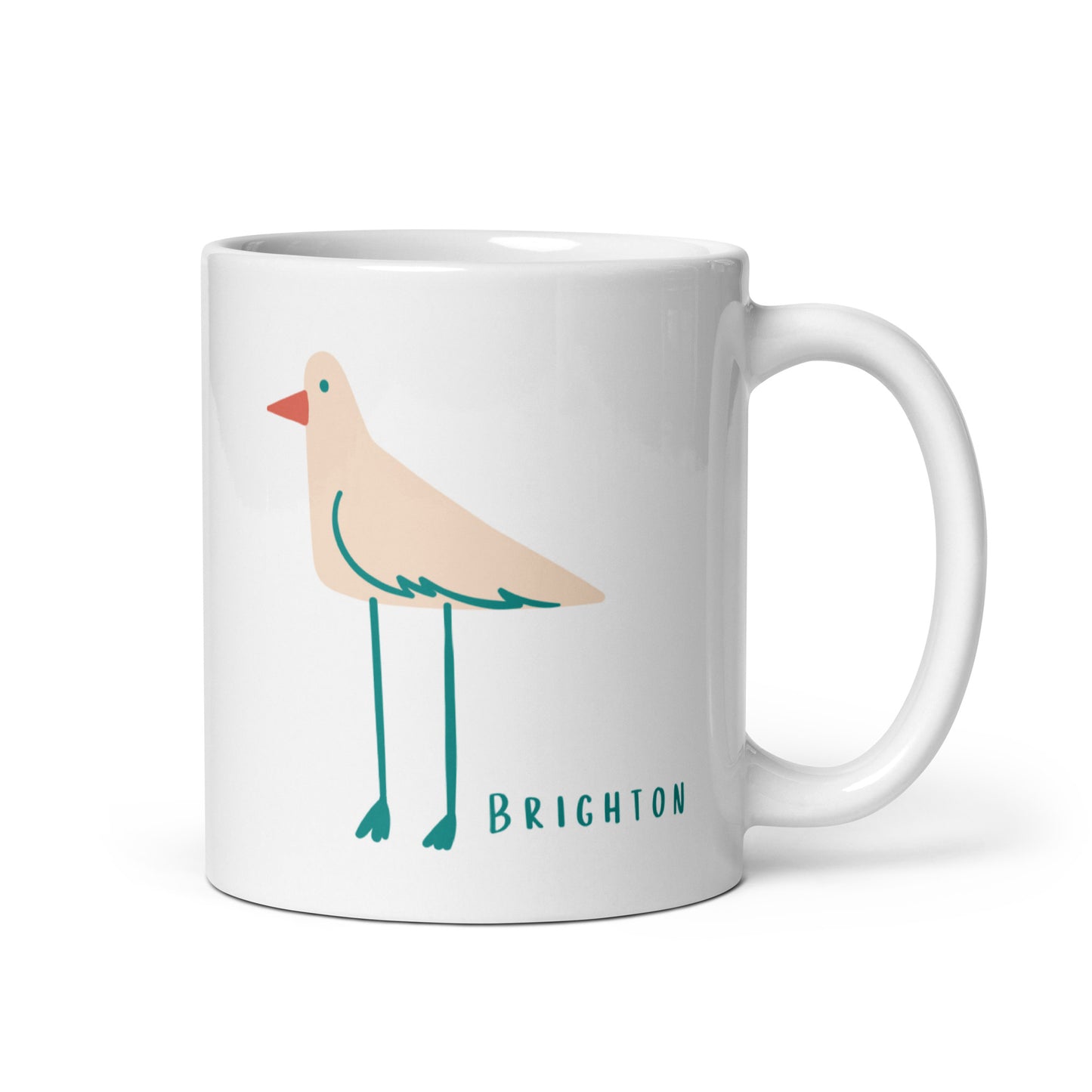 Brighton Seagull Mug